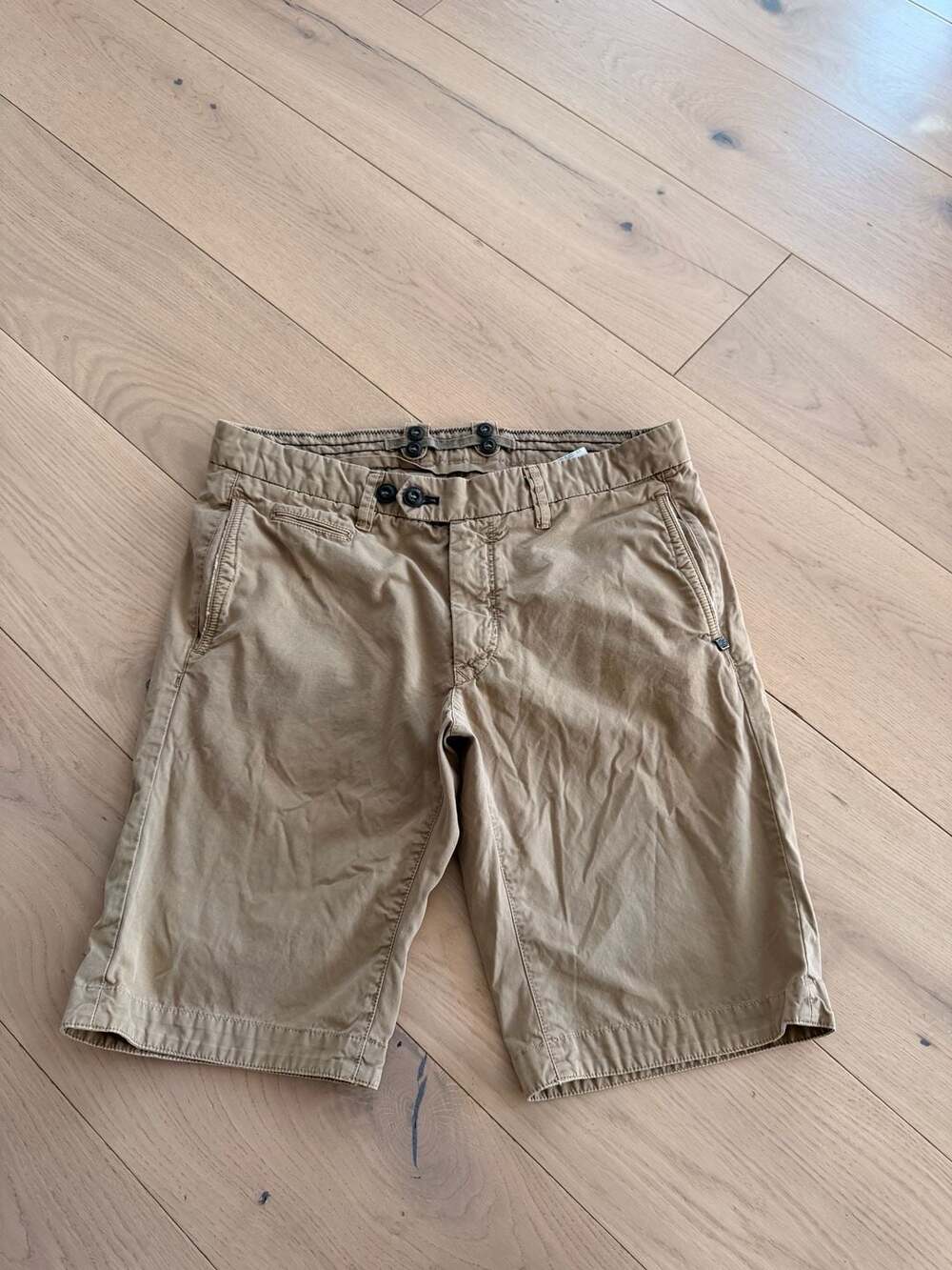 Mason's Pure History JFK Model Cotton Chino Shorts - Size 48